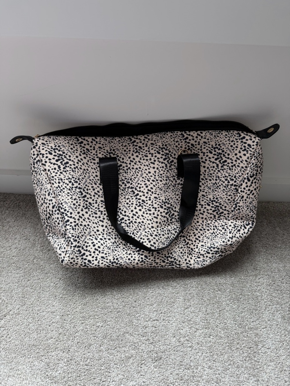 NWT Mali + Lili Canvas Weekender Bag